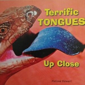 Terrific Tongues Up Close Animal Book, Hardcover Library Edition RARE *No Jacket